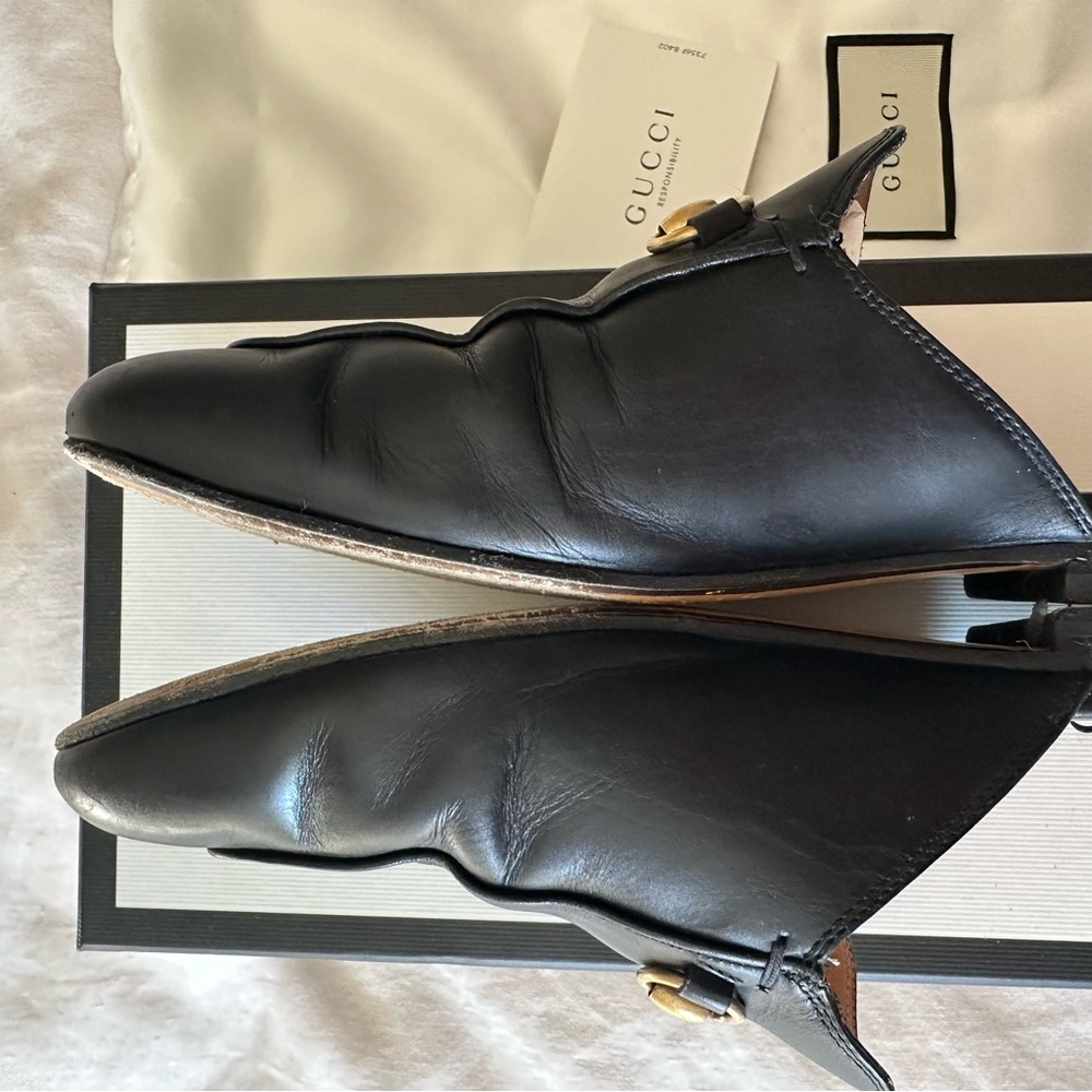 Authentic Gucci Princetown Mules - Picture 6 of 8